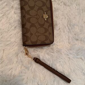 Coach Long Zip Around Wallet